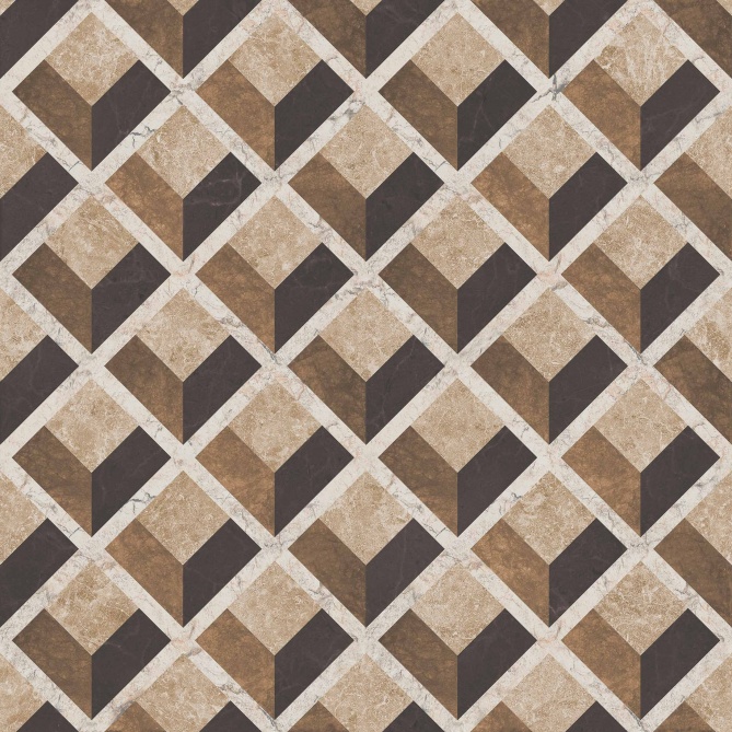 Papel Pintado Rombos 3D - CALACIA 04 | MURAKE - 101204