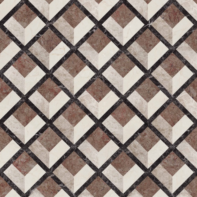 Papel Pintado Rombos 3D - CALACIA 05 | MURAKE - 101205