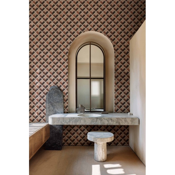 Papel Pintado Rombos 3D - CALACIA 06 | MURAKE - 101206