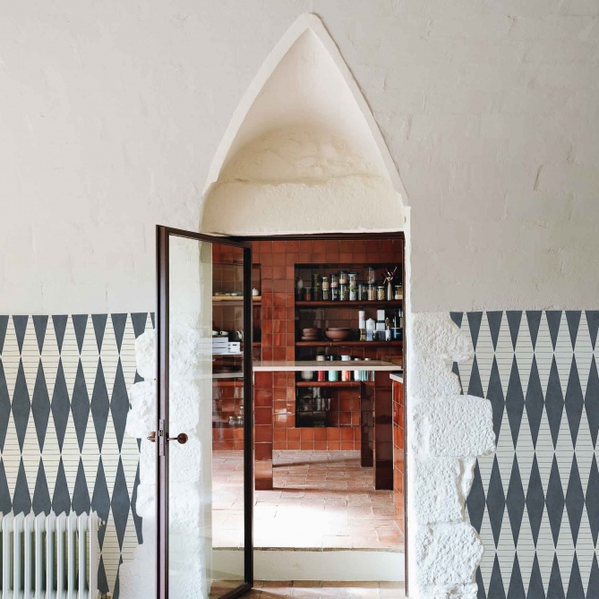 Papel Pintado Rombos alargados - MIDOUN 01 | MURAKE - 101341