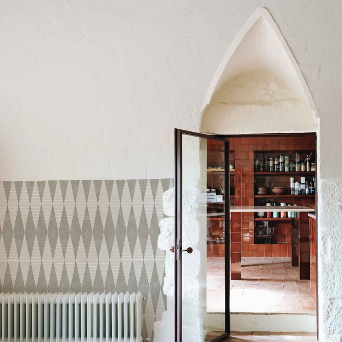 Papel Pintado Rombos alargados - MIDOUN 02 | MURAKE - 101342