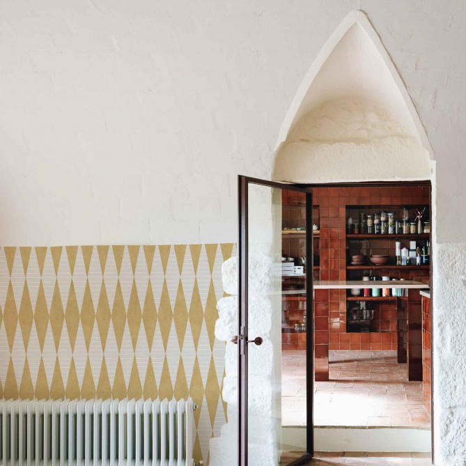 Papel Pintado Rombos alargados - MIDOUN 03 | MURAKE - 101343