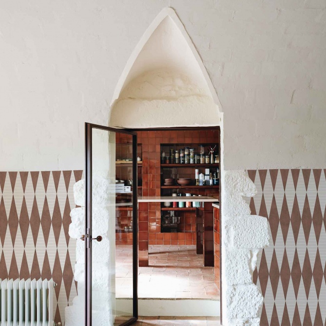 Papel Pintado Rombos alargados - MIDOUN 04 | MURAKE - 101344