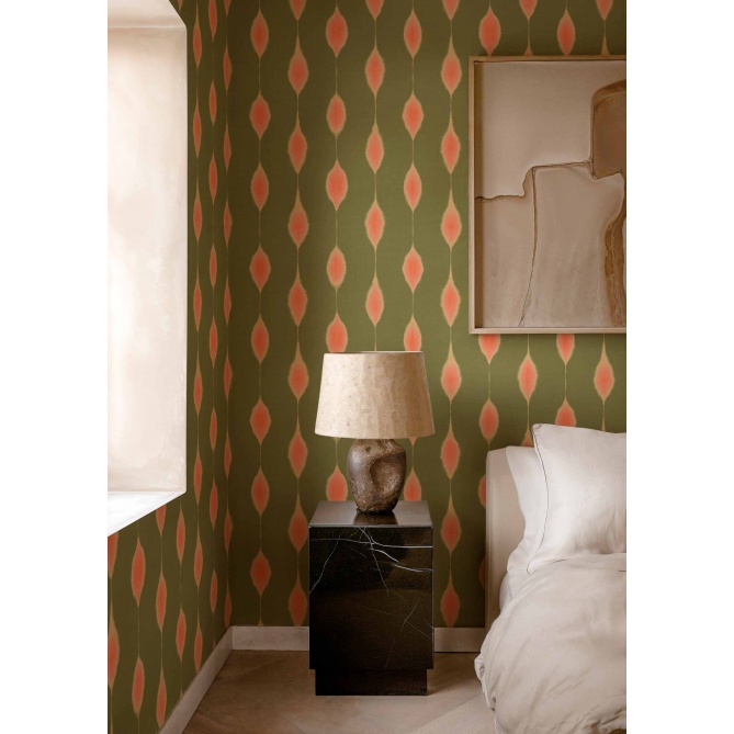 Papel Pintado Rayas orgánicas - ASCULUM 04 | MURAKE - 101214