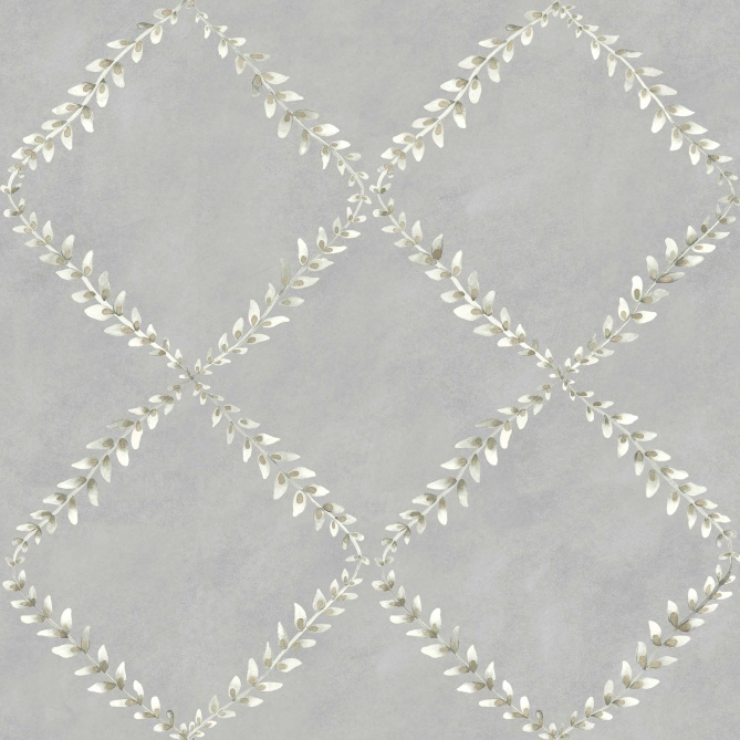 Papel Pintado Guirnalda de hojas - GABÉS 06 | MURAKE - 101276