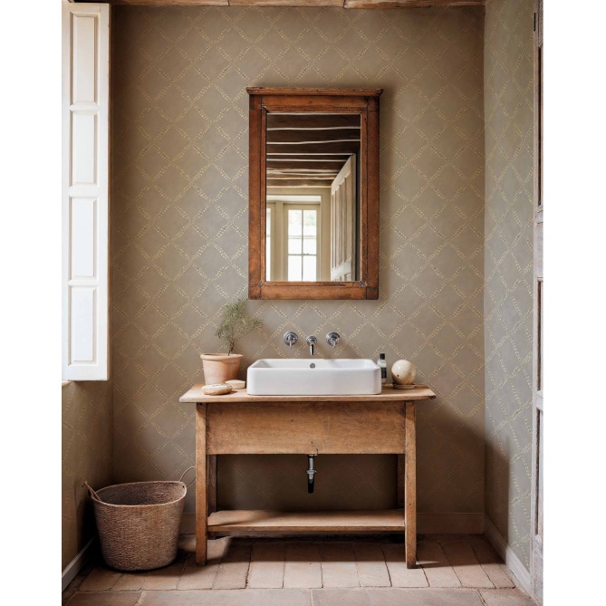 Papel Pintado Guirnalda de hojas - GABÉS 06 | MURAKE - 101276