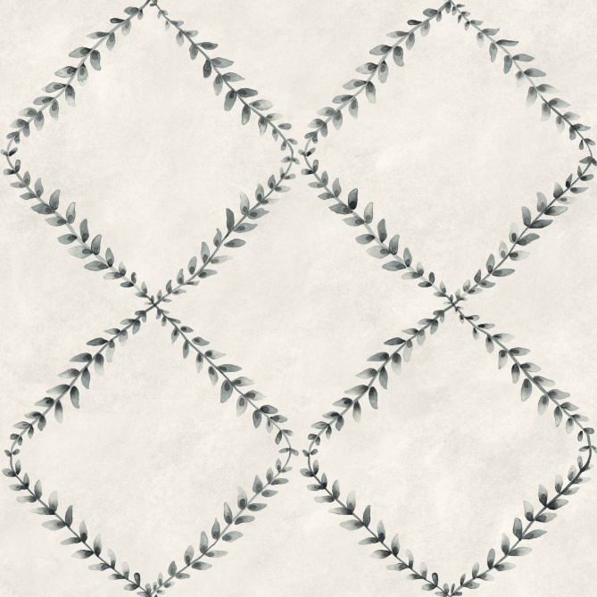 Papel Pintado Guirnalda de hojas - GABÉS 04 | MURAKE - 101274