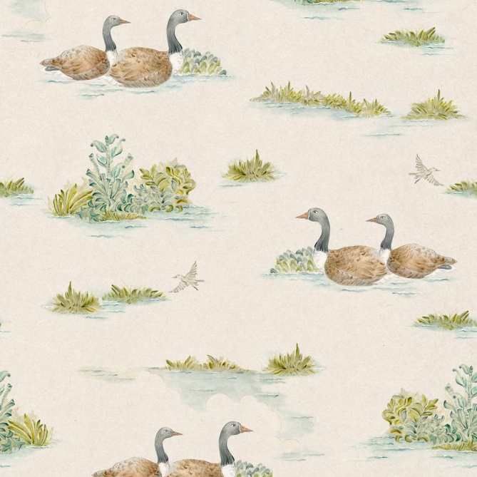 Papel Pintado Patos - CHEBIKA 01 | MURAKE - 101281