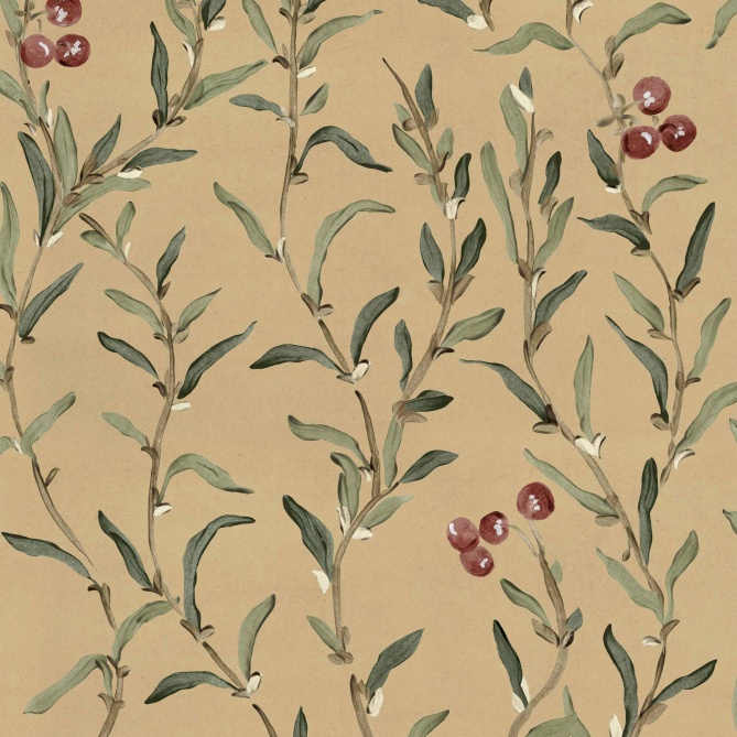 Papel Pintado Ramas con hojas - KASSERINE 01 | MURAKE - 101291