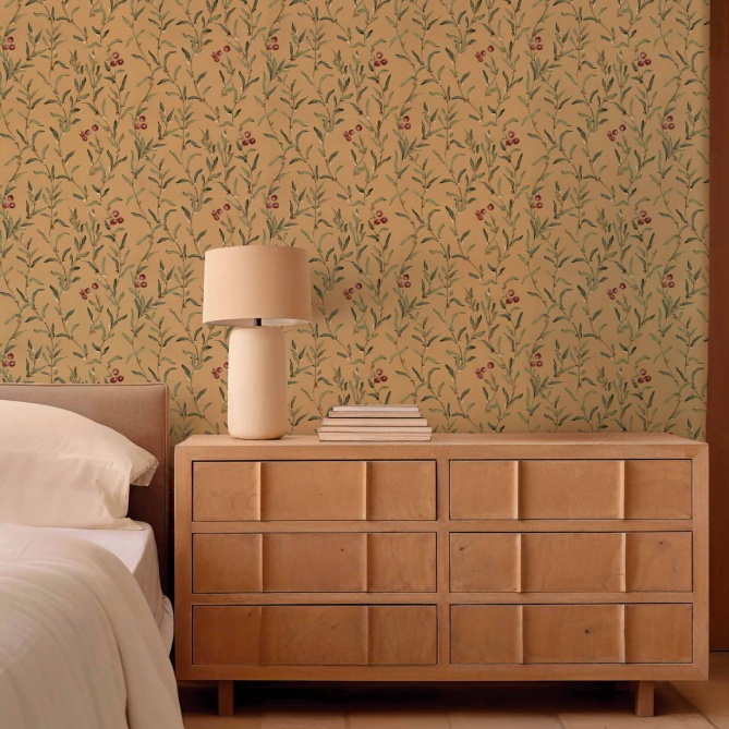 Papel Pintado Ramas con hojas - KASSERINE 01 | MURAKE - 101291