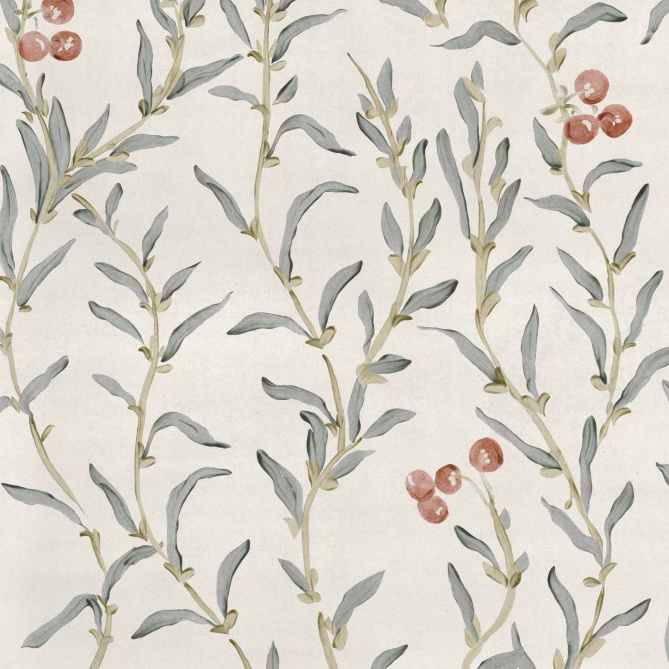 Papel Pintado Ramas con hojas - KASSERINE 06 | MURAKE - 101296