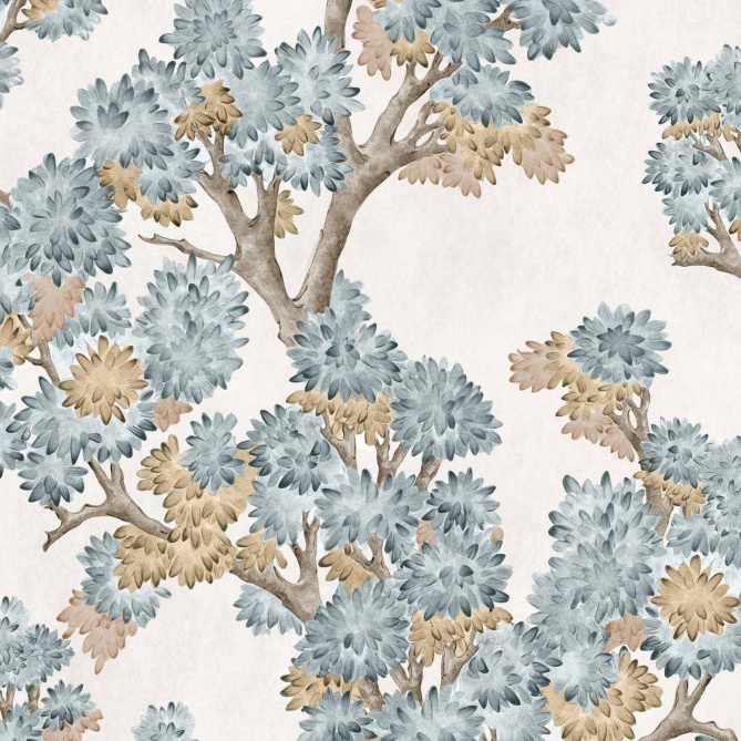 Papel Pintado Troncos con hojas - JEMNA 03 | MURAKE - 101303