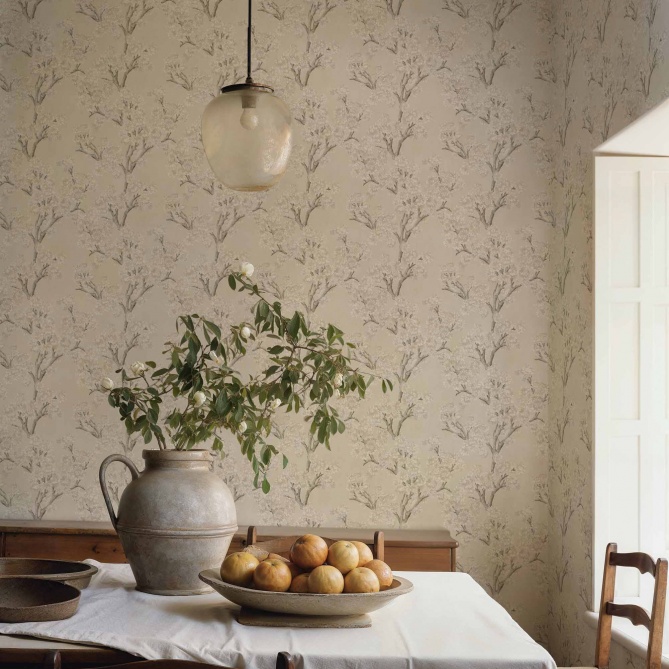 Papel Pintado Troncos con hojas - JEMNA 01 | MURAKE - 101301