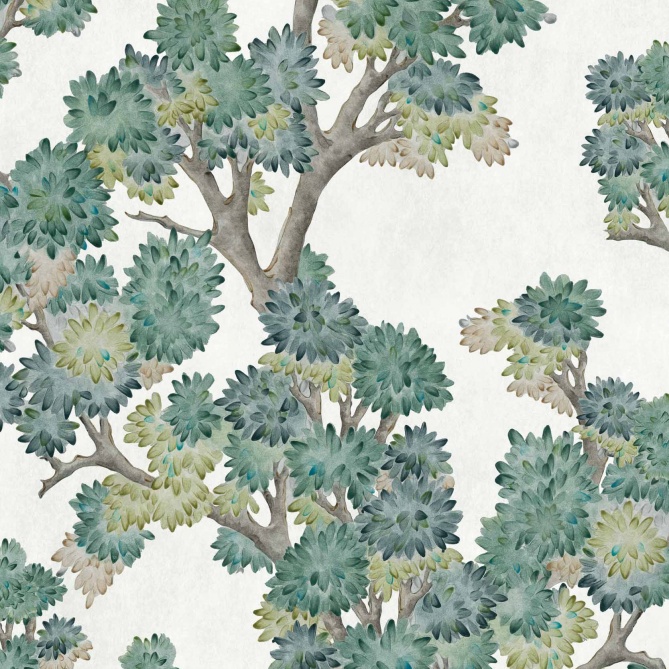 Papel Pintado Troncos con hojas - JEMNA 04 | MURAKE - 101304