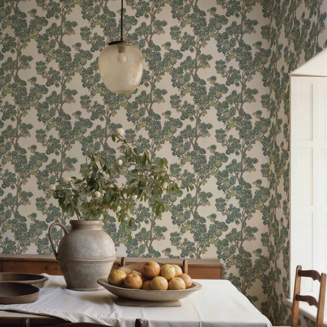 Papel Pintado Troncos con hojas - JEMNA 04 | MURAKE - 101304