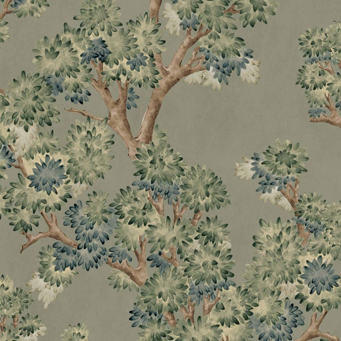 Papel Pintado Troncos con hojas - JEMNA 05 | MURAKE - 101305