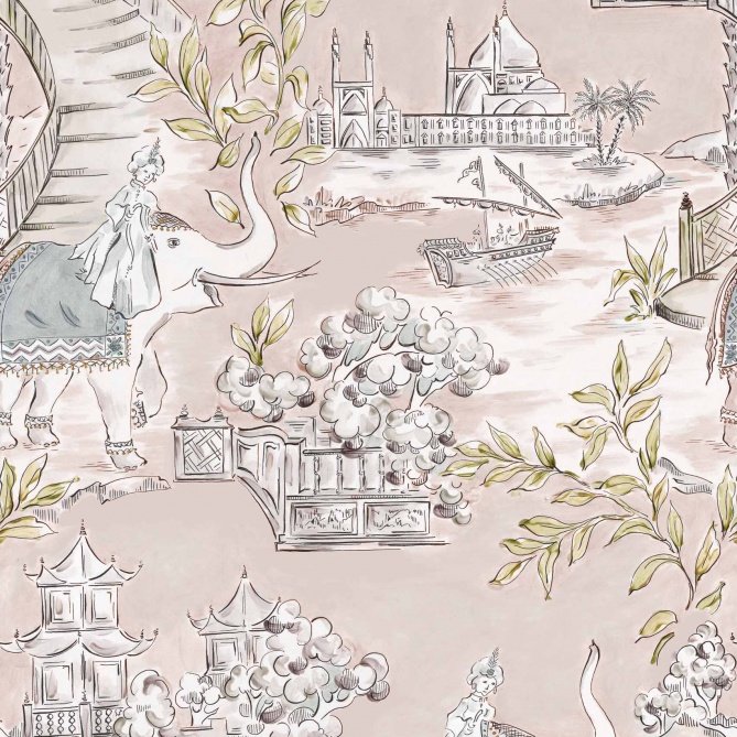 Papel Pintado Escena oriental - TABARKA 03 | MURAKE - 101333