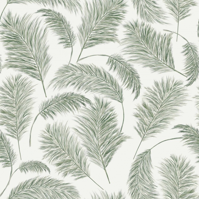 Papel Pintado Plumero de la Pampa - CREMONA 02 | MURAKE - 101357