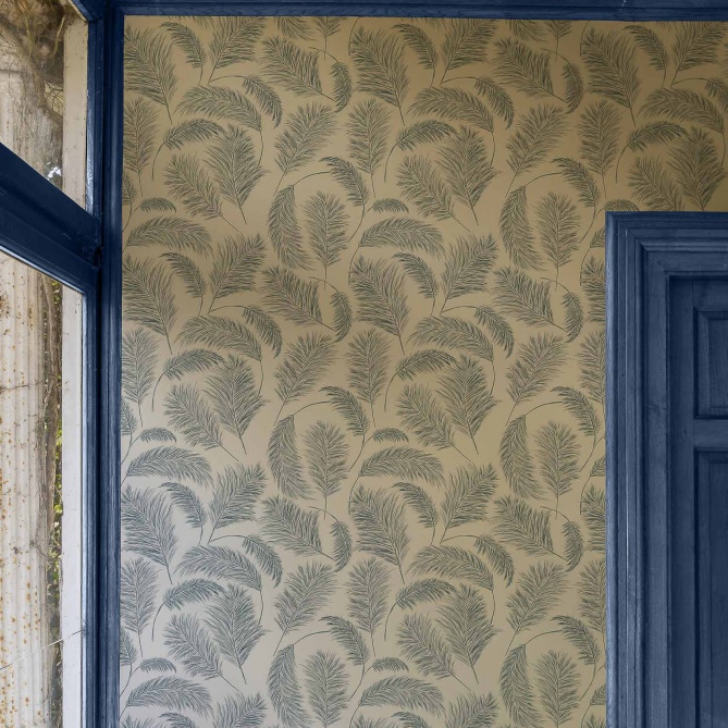 Papel Pintado Plumero de la Pampa - CREMONA 03 | MURAKE - 101358