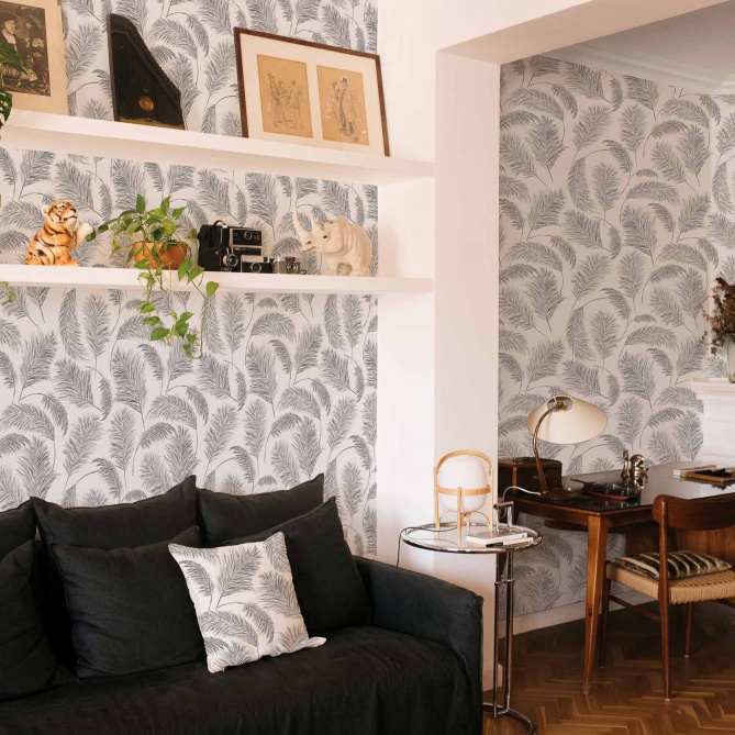 Papel Pintado Plumero de la Pampa - CREMONA 04 | MURAKE - 101359