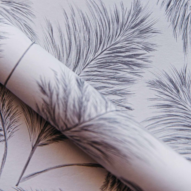 Papel Pintado Plumero de la Pampa - CREMONA 04 | MURAKE - 101359