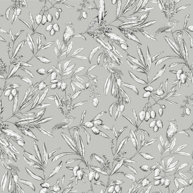 Papel Pintado Ramas de olivo - COSENZA 01 | MURAKE - 101361