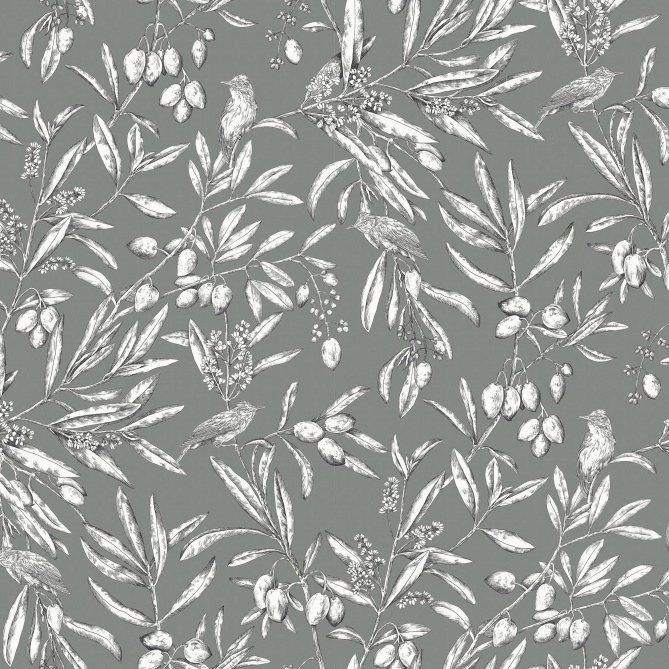 Papel Pintado Ramas de olivo - COSENZA 02 | MURAKE - 101362