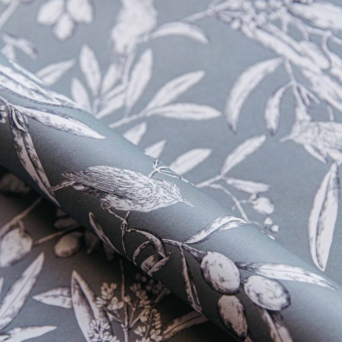 Papel Pintado Ramas de olivo - COSENZA 02 | MURAKE - 101362