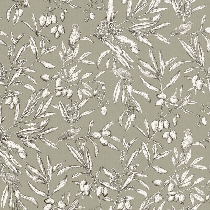 Papel Pintado Ramas de olivo - COSENZA 03 | MURAKE - 101363