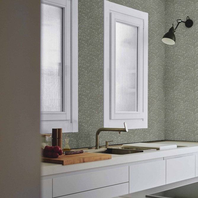 Papel Pintado Ramas de olivo - COSENZA 03 | MURAKE - 101363