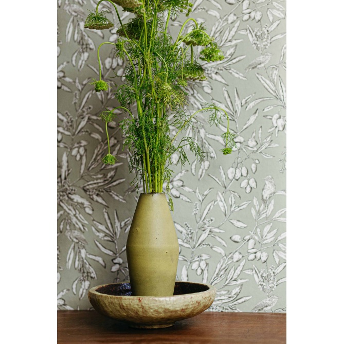 Papel Pintado Ramas de olivo - COSENZA 06 | MURAKE - 101366