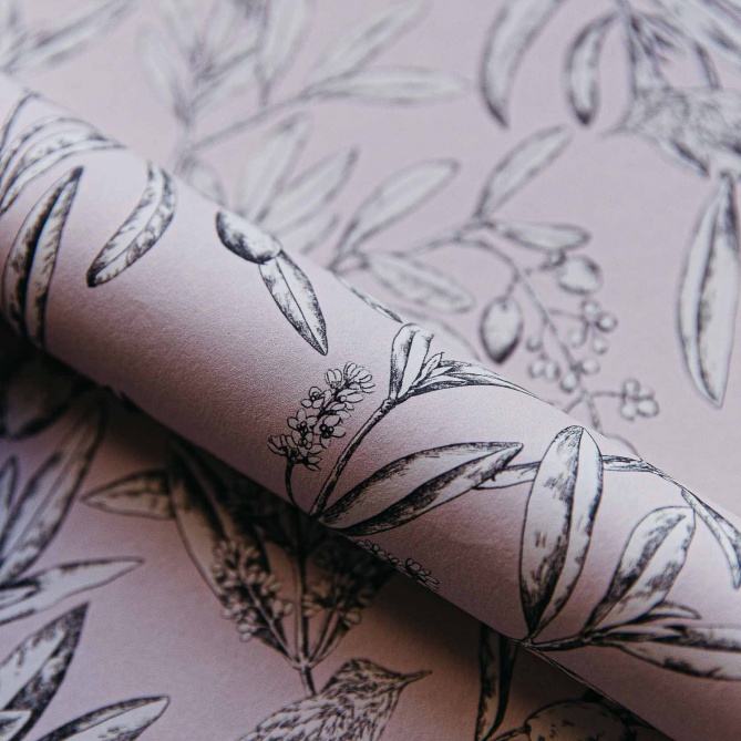 Papel Pintado Ramas de olivo - COSENZA 04 | MURAKE - 101364