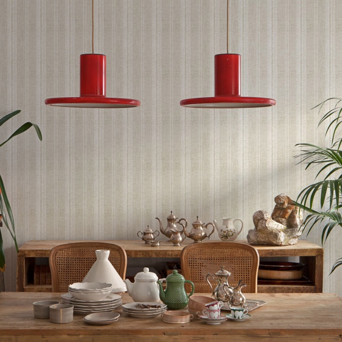 Papel Pintado Rayas bordadas - SIENA 01 | MURAKE - 101371