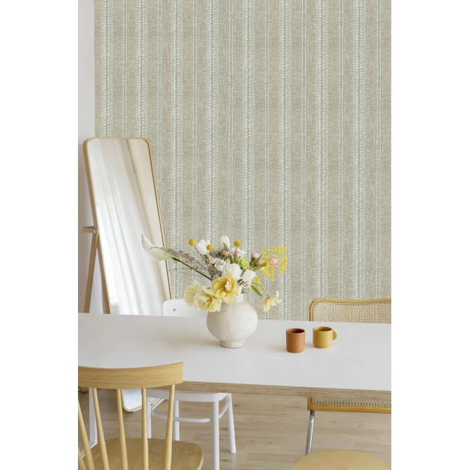 Papel Pintado Rayas bordadas - SIENA 01 | MURAKE - 101371