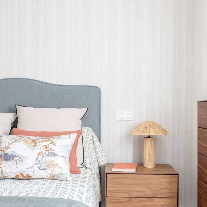 Papel Pintado Rayas bordadas - SIENA 01 | MURAKE - 101371