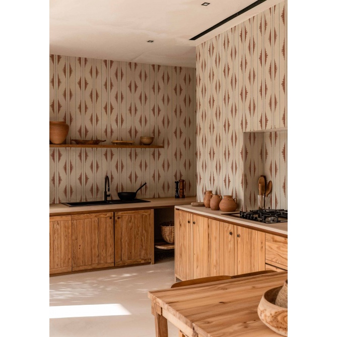 Papel Pintado Rayas Étnicas - NEFZA 02 | MURAKE - 101242