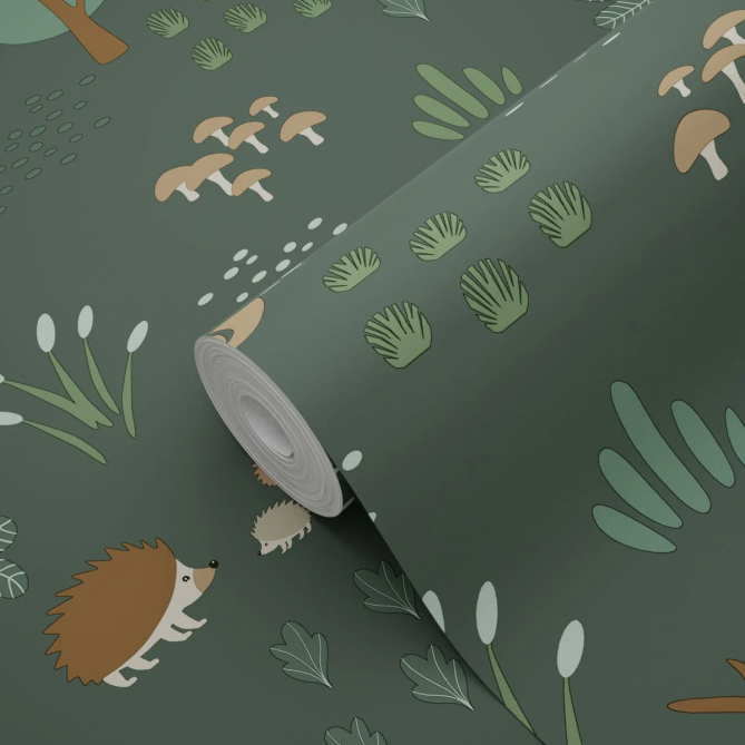 Papel Pintado Animales de bosque - ARSAL 05 | MURAKE - 7034-15