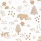 Papel Pintado Animales de bosque - ARSAL 02 | MURAKE - 7034-12