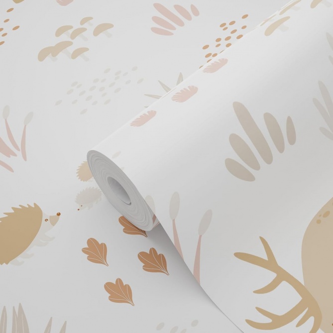 Papel Pintado Animales de bosque - ARSAL 02 | MURAKE - 7034-12