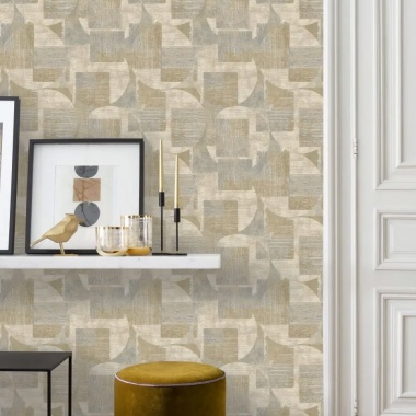 Papel Pintado Geométrico desgastado - LARBA 02 | MURAKE - 86952