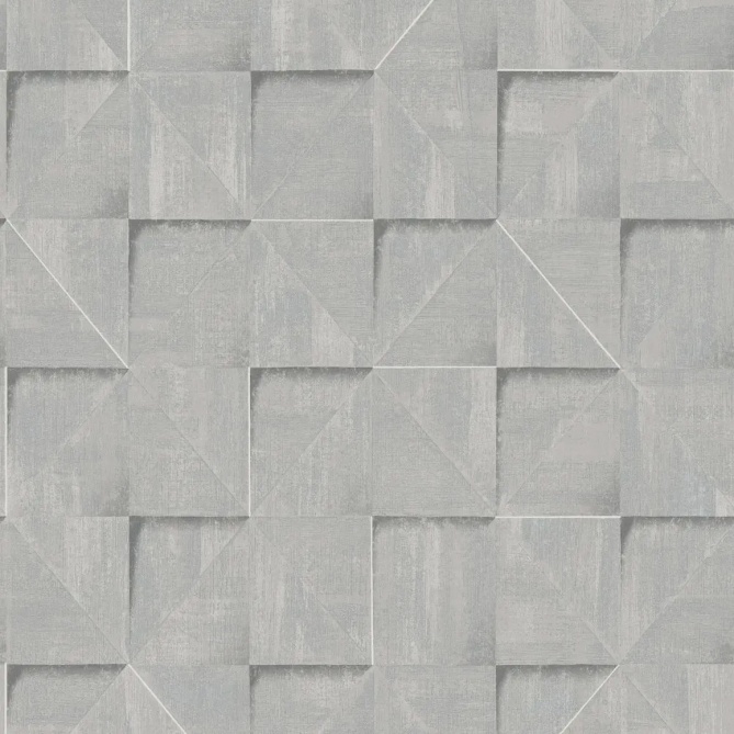 Papel Pintado Geométrico sobre hormigón - MUASKAR 03 | MURAKE - 86963