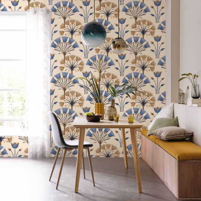 Papel Pintado Flores diseño original - ULYTAU 03 | MURAKE - 879533