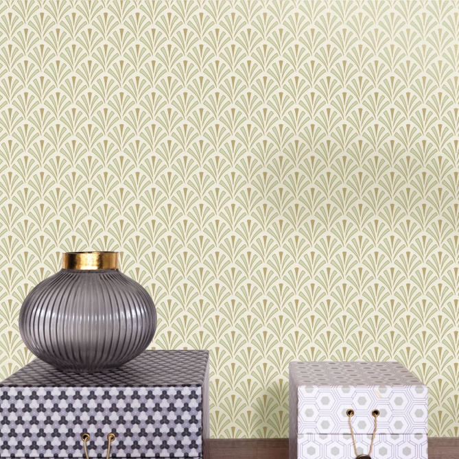 Papel Pintado Palmeta - MANGYSTAU 04 | MURAKE - 879564