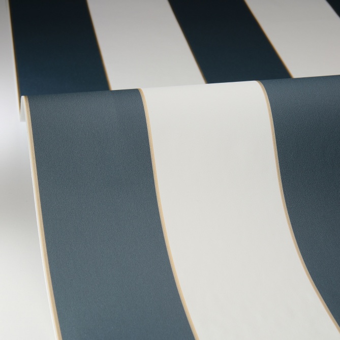 Papel Pintado Rayas verticales con randelas metalizadas - PATACO 13 | MURAKE - 86193