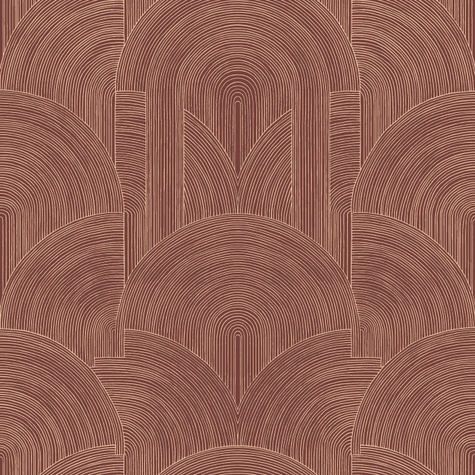 Papel Pintado Arcos gráficos superpuestos - LUMBINI 02 | MURAKE - 879602