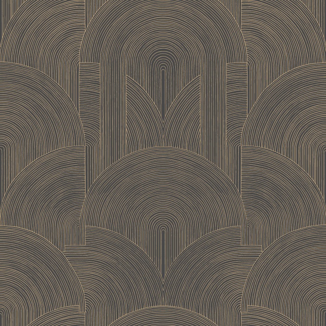 Papel Pintado Arcos gráficos superpuestos - LUMBINI 04 | MURAKE - 879604