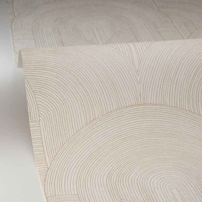 Papel Pintado Arcos gráficos superpuestos - LUMBINI 01 | MURAKE - 879601