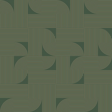 Papel Pintado Trazos geométricos efecto laberinto - MUCHU 03 | MURAKE - 879613