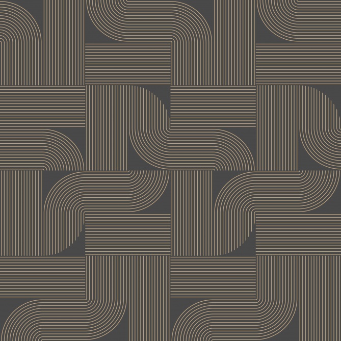 Papel Pintado Trazos geométricos efecto laberinto - MUCHU 04 | MURAKE - 879614