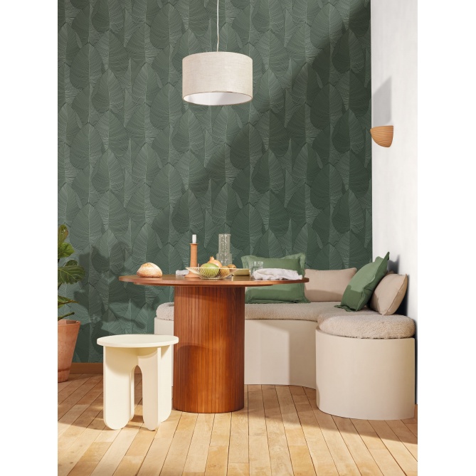 Papel Pintado Hojas grandes superpuestas - LOBUCHE 02 | MURAKE - 879622